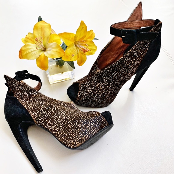 Jeffery Campbell Ibiza Last Drucilla Pony Heel - Picture 1 of 9